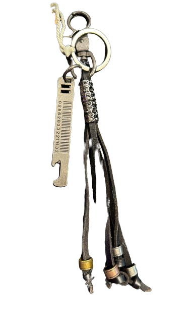 Key Chain from Alloy & PU Leather